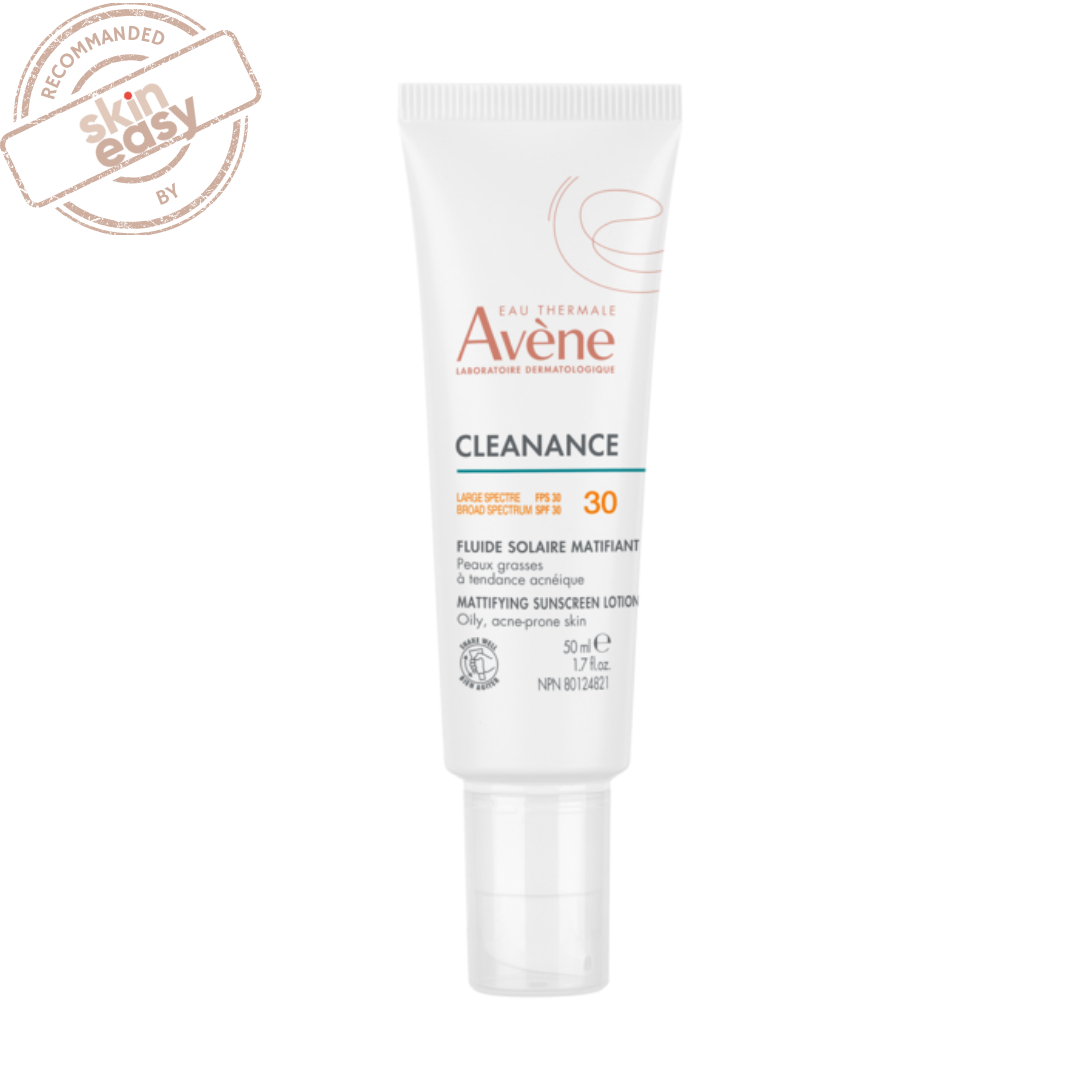 Avène Cleanance fluide matifiant solaire FPS 30 crème solaire invisible